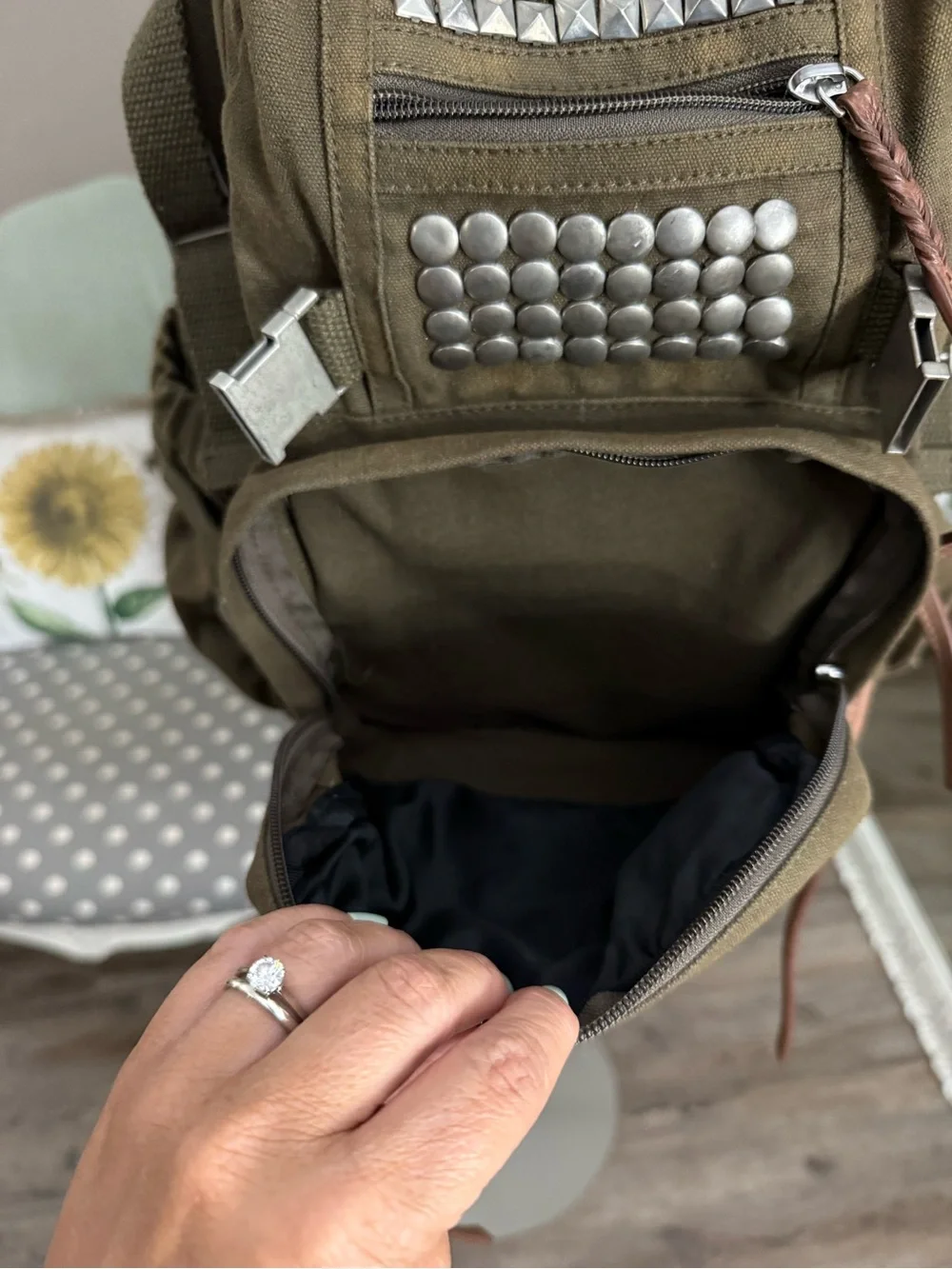 Free People • Berlin Studded Backpack